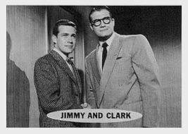 Superman trading cards. Clark Kent and Jimmy Olson.